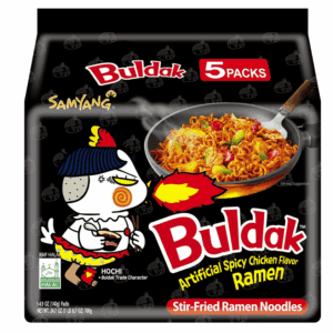 SY Instant Noodle Buldak Hot  Flavour Ramen140gx5 三养火鸡面(原味)140gx5