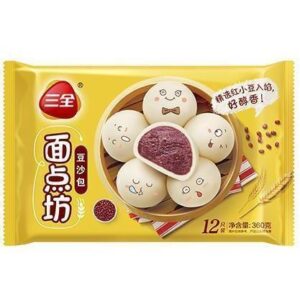 Sanquan Sweet Bean Paste Bun 360g 三全豆沙包360克