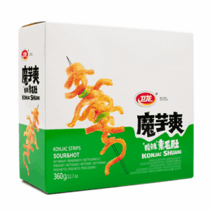 卫龙酸辣味魔芋爽20x18克 Wl Konjac Strips Sichuan Flavour 18g x 20