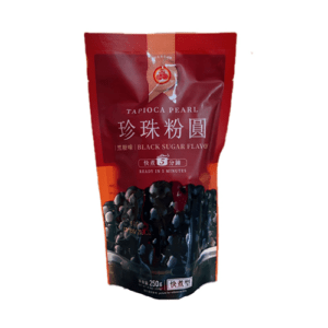 Wfy Black Tapioca Pearl 250g 五福圆黑糖珍珠粉圆250克