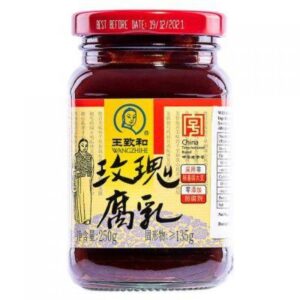 WZH rose bean curd 250g 王致和玫瑰腐乳250g