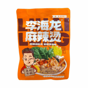 INSTANT HOT POT (MILD SPICY) WITH NOODLES AND VEGETABLES 387g 李海龙麻辣烫(微辣)384g