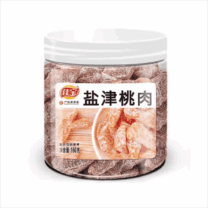 JIABAO-Salted Preserved Peach 160g 佳宝盐津桃肉160g