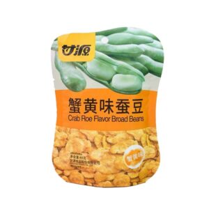 gan Yuan Crab Roe Flavor Broad Beans 138g 甘源蟹黄味蚕豆138g