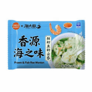 FRESHASIA Premium Prawn & Fish Roe Wonton 140g 香源海大厨鲜虾鱼籽云吞（配料包）140g
