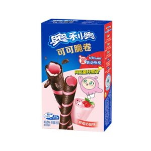 Oreo Cocoa Crisp Rolls-Strawberry Milkshake 奥利奥可可脆卷-草莓奶昔味50g