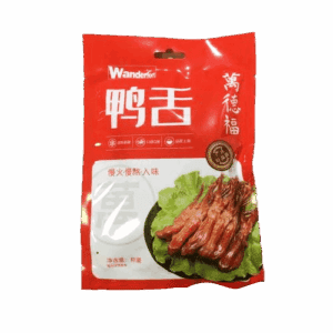 WD Marinated Spicy Duck Tongue 50g 万家香辣鸭舌50g