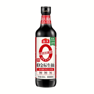 HD GOLDEN LABEL LIGHT SOY SAUCE 500ML 海天0金标生抽500ml