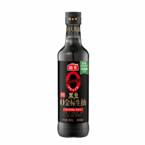 HD LIGHT BLACK SOYBEAN SAUCE 500ML 海天黑豆0金标生抽500ml