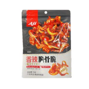 AJI香辣脆骨脆72g AJI SPICY CRISPY PORK CARTILAGE 72G