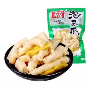 YY CHICKEN FEET WITH PICKLED CHILLI 172G [大包裝]有友泡凤爪(山椒味)172g
