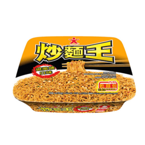 DOLL DEEP FRIED GARLIC/CHILLIFLV 112G 公仔炒面王避风塘口味(碗)112g