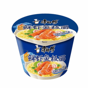 MK SHRIMP FISH BOWL NDL 102G 康师傅鲜虾鱼板面(桶装)102g