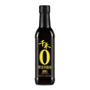 QIANHE ZERO ADDITIVE 500ML 千禾零添加酱油180天 500ml