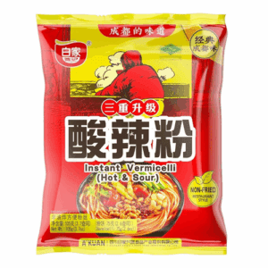 (Expire: 2026-10-04)BJ Potato Vermicelli Bag Sour Hot 105g 白家红薯粉丝酸辣粉105克
