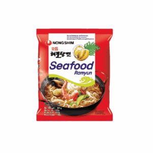 (Expire: 2026-09-24) NONGSHIM SEAFOOD RAMYUN NOODLES 125g 农心海鲜拉面(单包装)125g