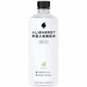 (Expire: 2026-09-27) GKF Ailenergy Sports Drink- Lime Flavour 500ml元气森林外星人电解水-青柠500ml