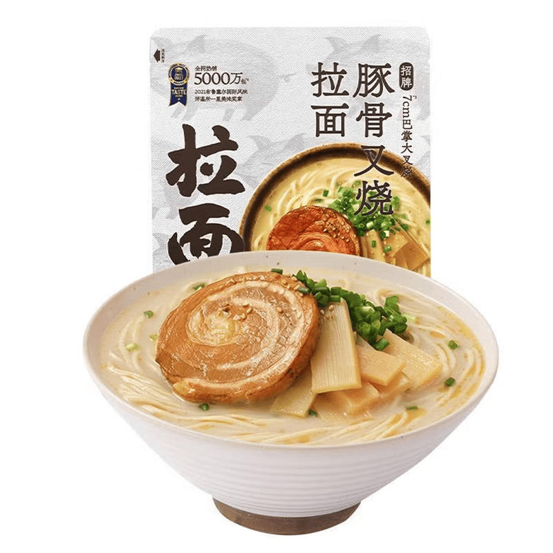 (Expire: 2026-10-12) Ramen Talk-Chasu(Pork) Tonkotsu Ramen 141.4g 拉面说招牌豚骨叉烧拉面 141.4g - 图片 2