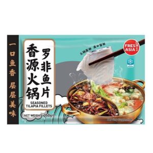 Freshasia Seasoned Tilapia Fillets 250g 香源火锅罗非鱼片250克