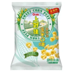Oishi Sweet Corn Puff 40g 上好佳田园泡芙-玉米40g