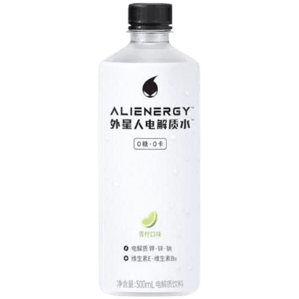 GKF Ailenergy Sports Drink- Lime Flavour 500ml元气森林外星人电解水-青柠500ml ...