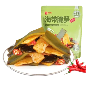 良品铺子海带脆笋(香辣味)160g BS KELP & BAMBOO- HOT 160G