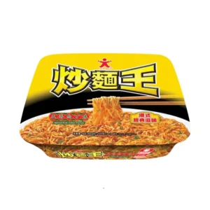 DL FRIED NDL SPICED PORK CUBE FLAV 103G 公仔炒面王五香肉丁味103g