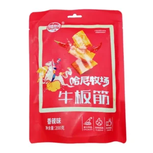 哈尼牧场牛板筋(香辣味)200g	HNMSPICY FLAV BEEF TENDON 200G
