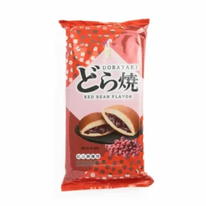 LL DORAYAKI CAKE RED BEANFLAV FILING 165G 花之恋语铜锣烧红豆味165g