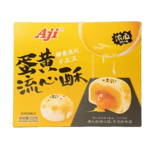 Aji Puff Lava Pastry Salted Egg York 220g Aji蛋黄流心酥220g