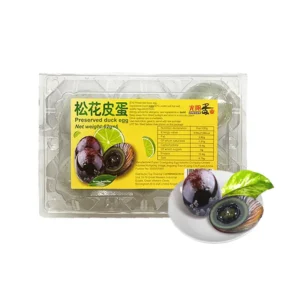 GS PR ESER VED DUCK EGGS 62gx6 光阳松花皮蛋(6个装) 62gx6