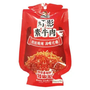 HBS DRIED BEANCURD SPICY 90G 好巴食灯影素牛肉(香辣味)90g