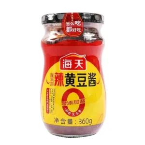 海天0添加辣黄豆酱360g	HD 0 Hot Soybean Sauce 360g
