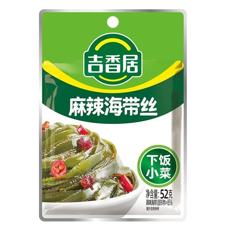 JXJ SPICY & HOT SHREDDED KELP 52G 吉香居麻辣海带丝52g