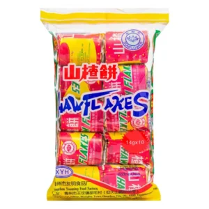 SUNFLOWER HAW FLAKES 10X14G 向阳花山楂饼 (10X14G) 140g