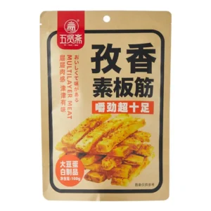 五贤斋孜香素板筋100g WXZ Beancurd Cumin 100g