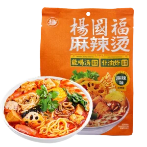 YGF Hot Pot with Noodle(Bag)- Hot& Spicy 251g 杨国福麻辣味麻辣烫面袋装251g