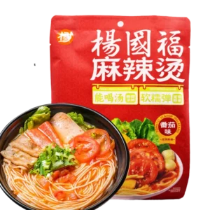 YGF Hot Pot with Potato Noodes(Bag)-Tomato 315g 杨国福番茄味麻辣烫粉袋装315g YGF Hot Pot with Potato Noodes(Bag)-Tomato 315g
