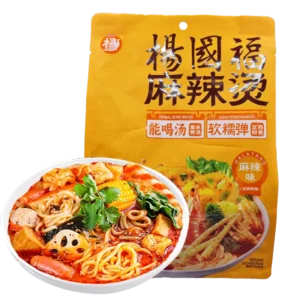 YGF Hot Pot with Potato Noodles(Bag)-Hot& Spicy 311g 杨国福麻辣味麻辣烫粉袋装311g