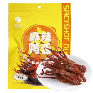 裕如麻辣鸭舌80g YR Duck Tongue -Hot & Spicy 80g