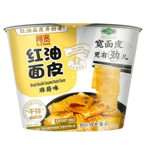 BJ SICHUAN BWL NDL SESAME PST 115G 白家阿宽红油面皮麻酱味(碗)115g