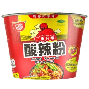 BJHOT SOUR BOWL VERM 105G 白家陈记碗装酸辣粉105g