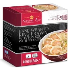 CP Prawn Wonton Soup with Noodles 258g CP鲜虾手工云吞面258g
