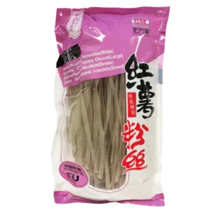 GM SWEET POTATO NOODLE WIDE 500G 宏万家红薯宽粉500g