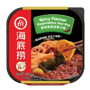 HDL MINI VEGETABLE HOT POT SPICY 195g 海底捞素食自煮火锅香辣味195g