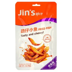 劲仔深海小鱼卤香味50g JZ FRIED FISH MARINATED FLAV 50G