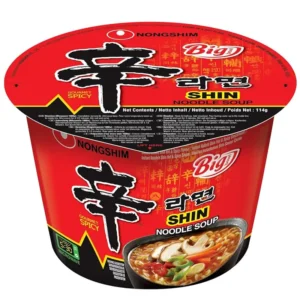 NS SHINBIG BOWLNOODLE 114G 农心辛拉面桶面(大碗)114g
