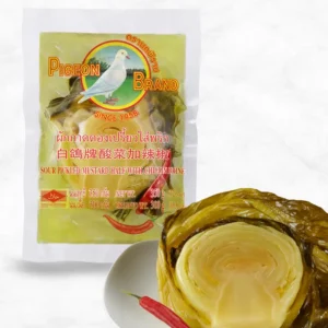 PB SOUR PICKLED MUSTARD WITH CHILI 350G 白鸽牌辣椒酸菜350g