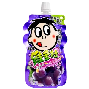 WW Jelly Drink Grape Flavour 150g 旺旺维多粒果冻爽葡萄味150g