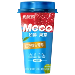 XPP Pomegranate & Grape Fruit Tea 400ml 香飘飘MECO红石榴白葡萄果汁茶(即饮) 400ml